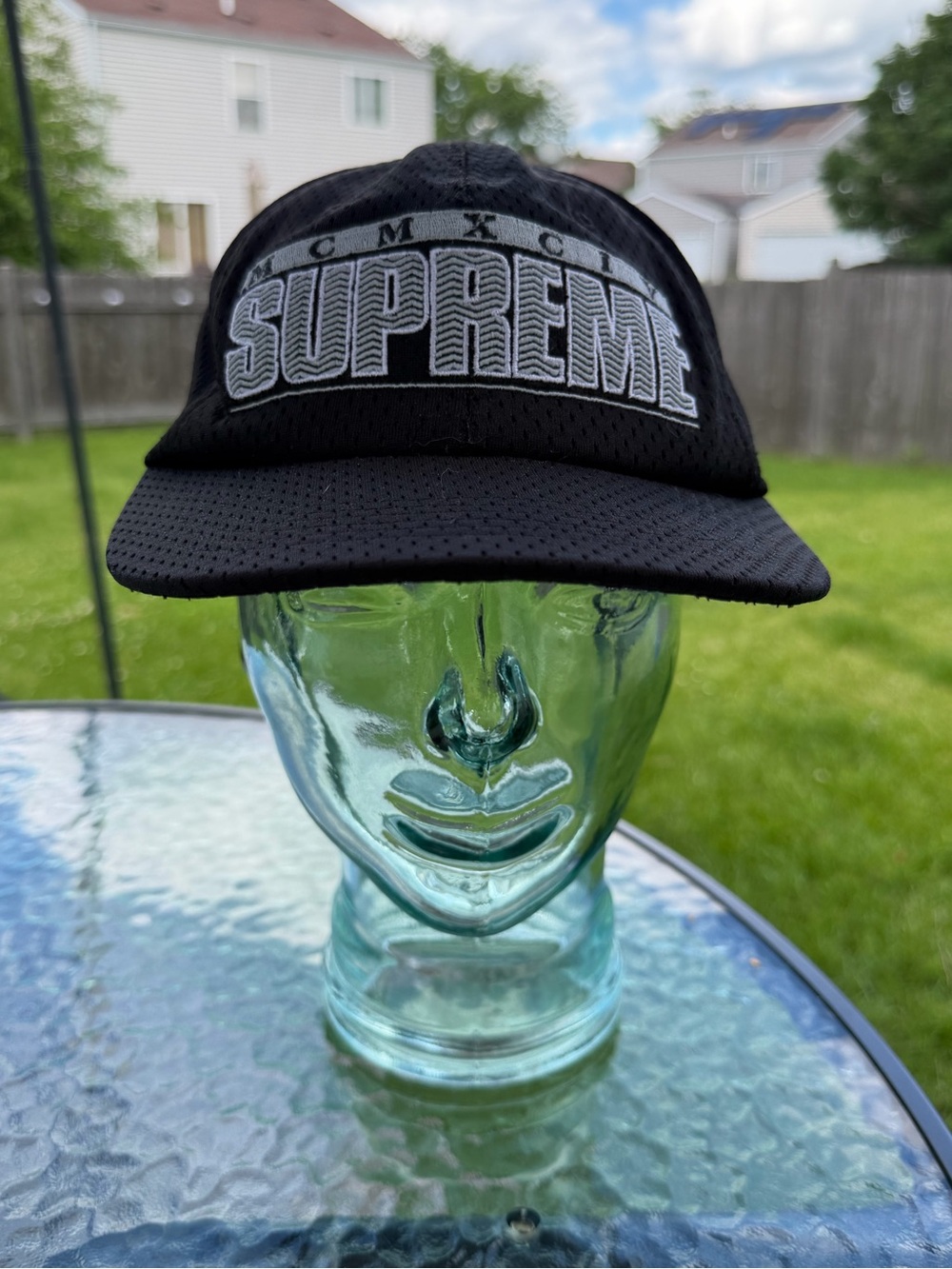 Supreme MCMXCIV Mesh 6-Panel Snapback Hat